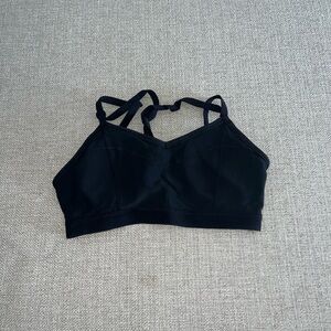 Athleta Black Sports Bra, size medium